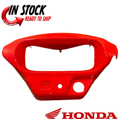 HONDA UPPER METER COVER 2006-2023 TRX680 RINCON PATRIOT RED OEM 53205-HN8-A60ZB